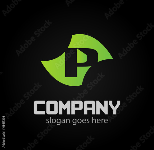 Unusual Letters p Graphic Design Editable For Your Design
