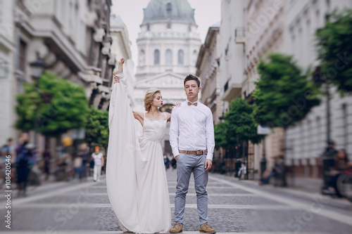 wedding day in Budapest