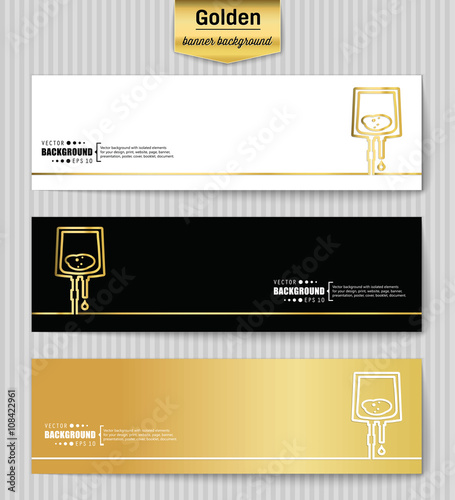 Abstract creative concept gold vector background for web app, illustration template design, business infographic, page, brochure, banner, presentation, poster, brochure, booklet, document, layout