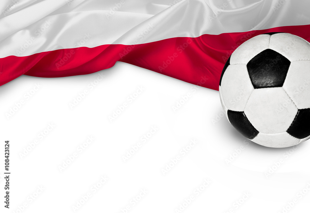 Fußballnation Polen - obrazy, fototapety, plakaty 