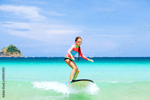 Photography Kid surfing