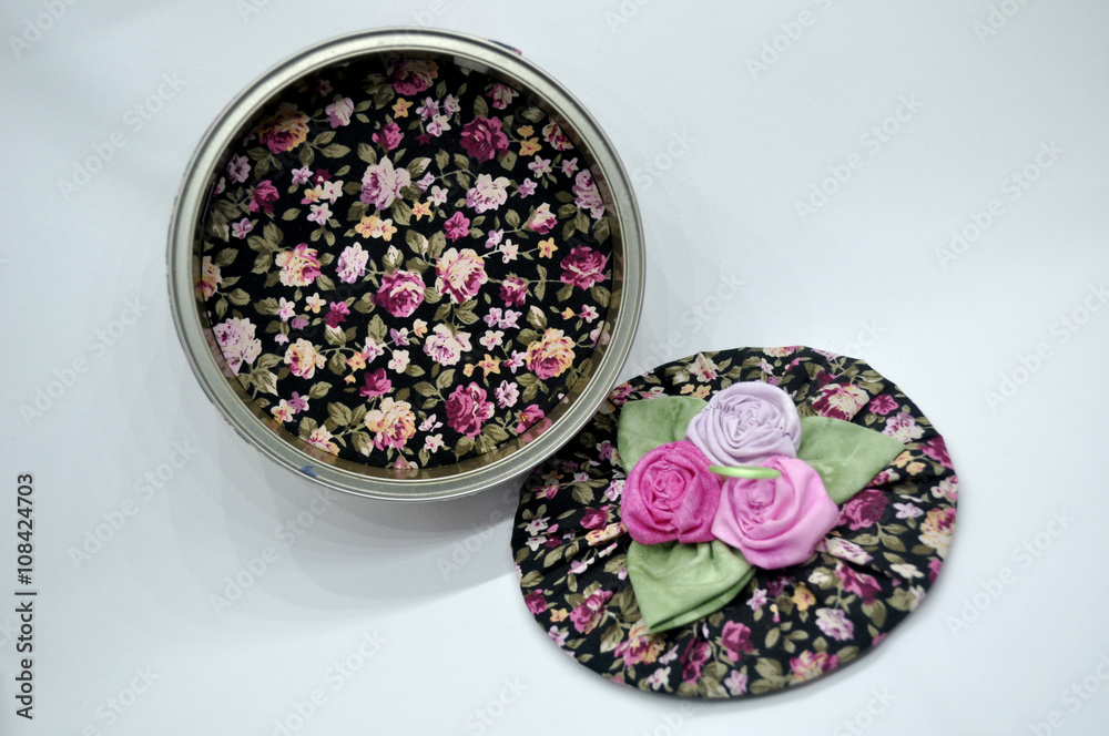 Fototapeta premium patchwork open box