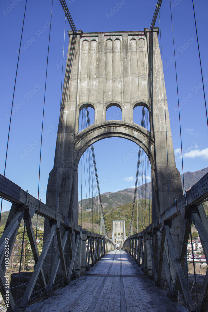 Fototapeta premium 桃介橋