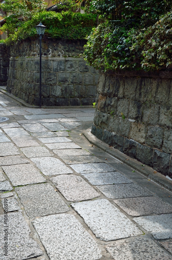 Obraz premium 京都 石塀小路
