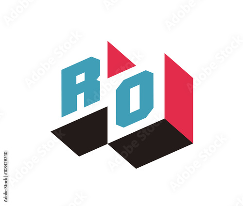 RO Initial Logo for your startup venture