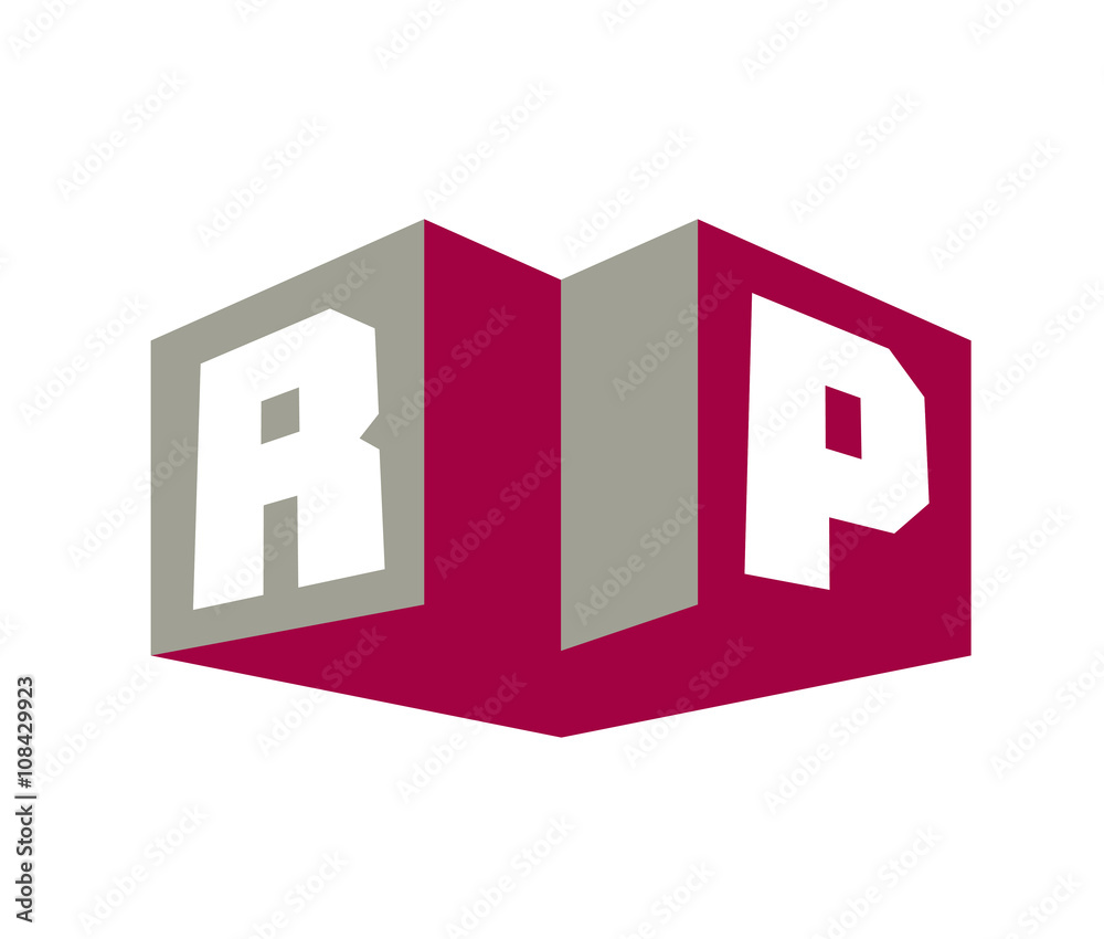 RP Initial Logo for your startup venture.vector illustrator RP Initial Logo for your startup venture.vector illustrator