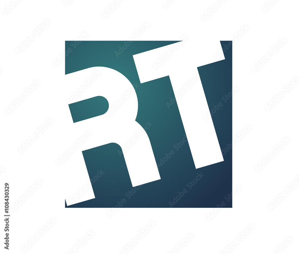 RT Initial Logo for your startup venture