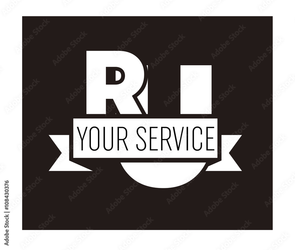 RU Initial Logo for your startup venture RU Initial Logo for your startup venture