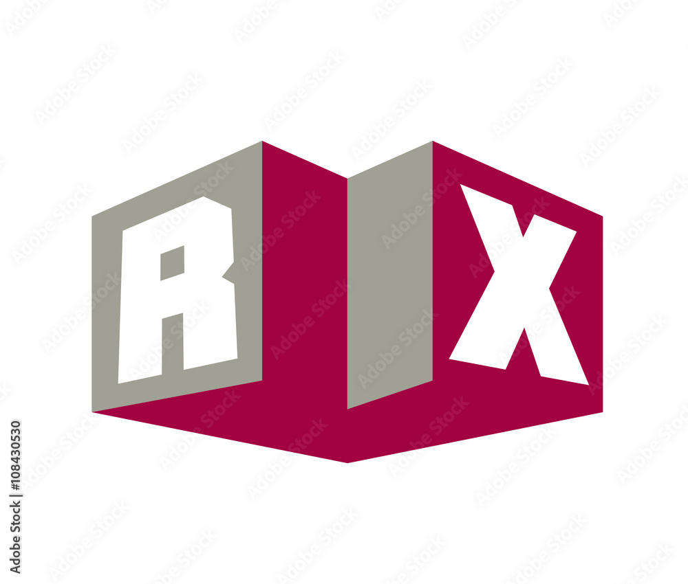 RX Initial Logo for your startup venture RX Initial Logo for your startup venture
