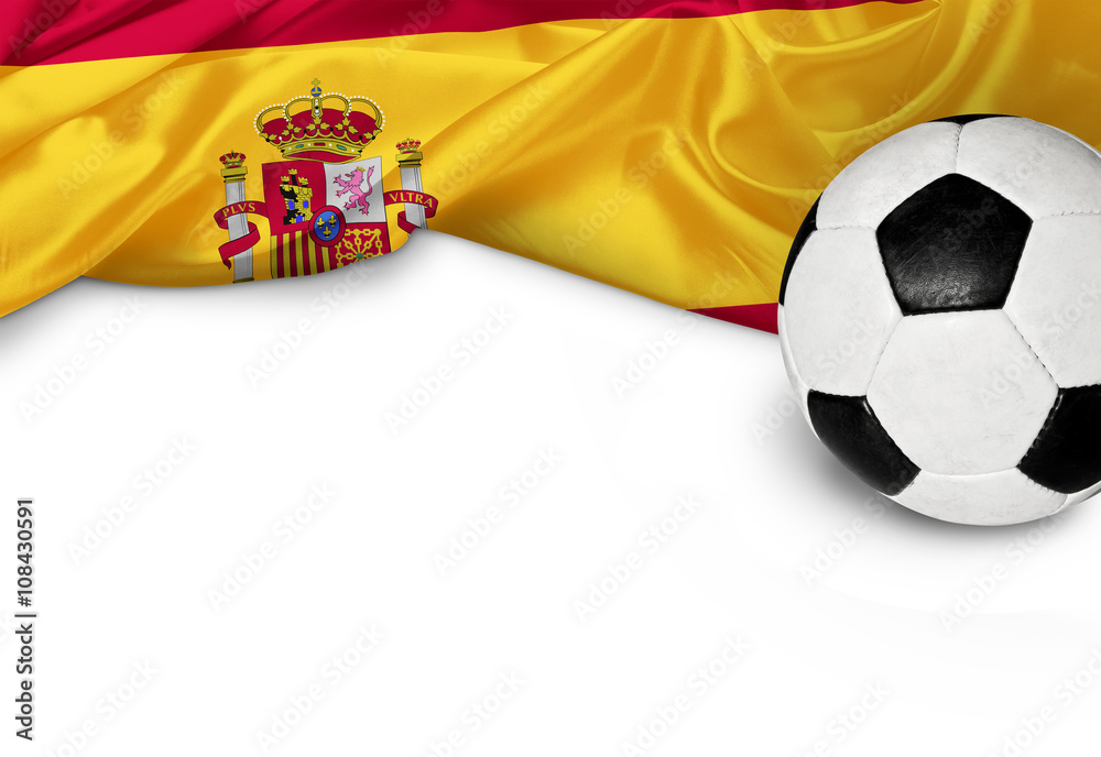 Fußballnation Spanien - obrazy, fototapety, plakaty 
