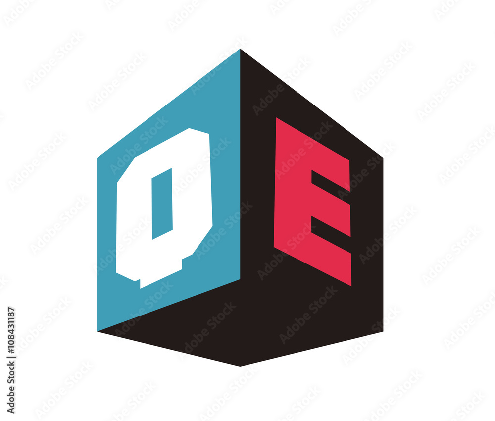 QE Initial Logo for your startup venture QE Initial Logo for your startup venture