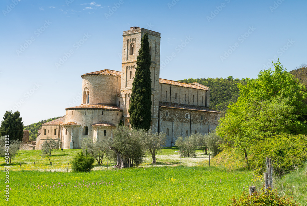 Sant'Antimo Abbey, Tuscany - Italy