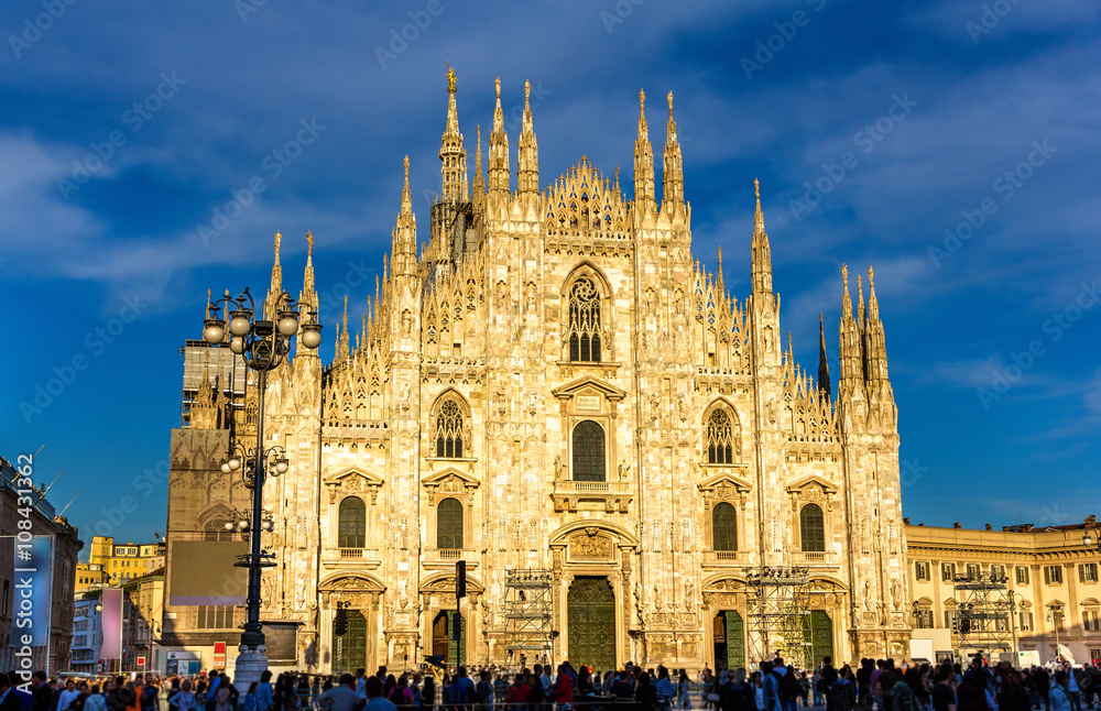 View of Milan Cathedral - Italy