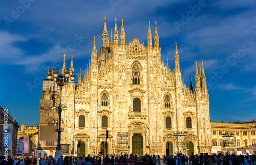 View of Milan Cathedral - Italy