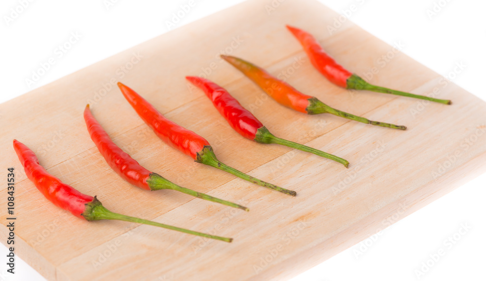 fresh red chilli on wood background fresh red chilli on wood background