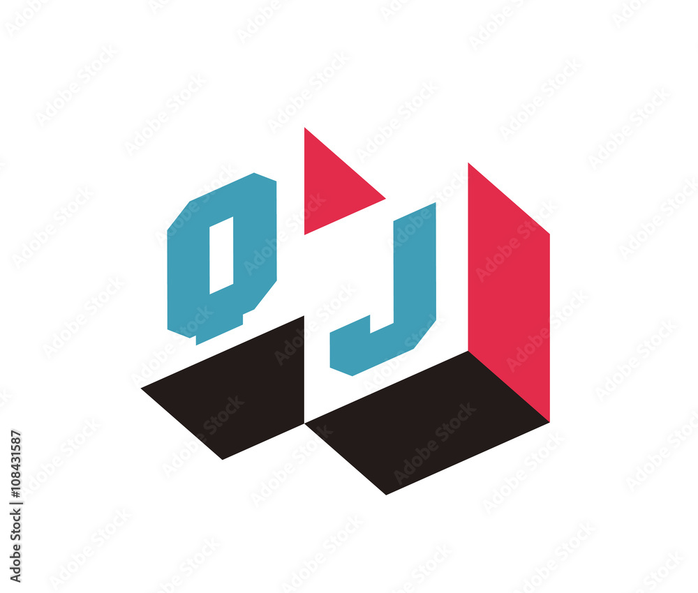 QJ Initial Logo for your startup venture QJ Initial Logo for your startup venture
