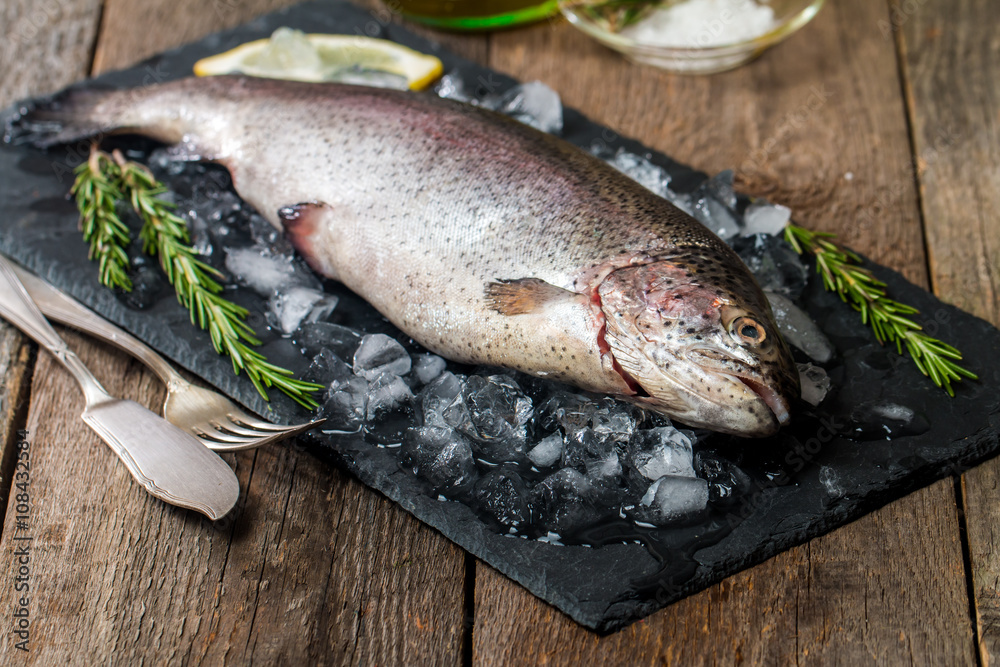 fresh trout with rosemary and lemon fresh trout with rosemary and lemon