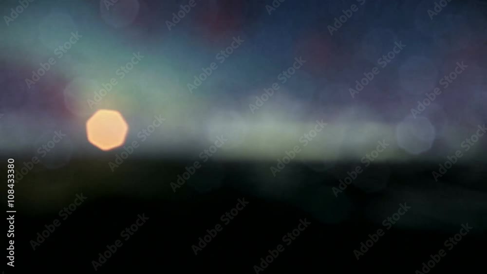Beautiful timelapse sunrise blur bokeh