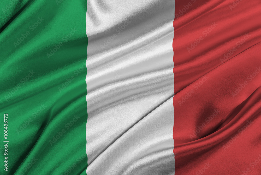 Flag of Italy.