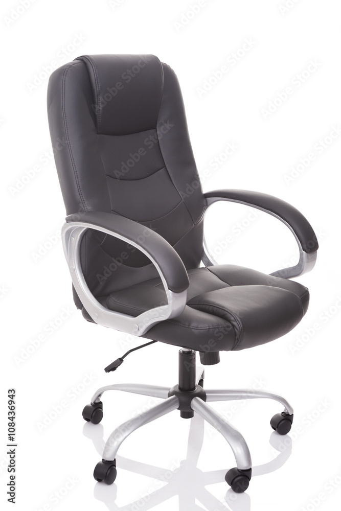 Fototapeta premium Office chair isolated on white background