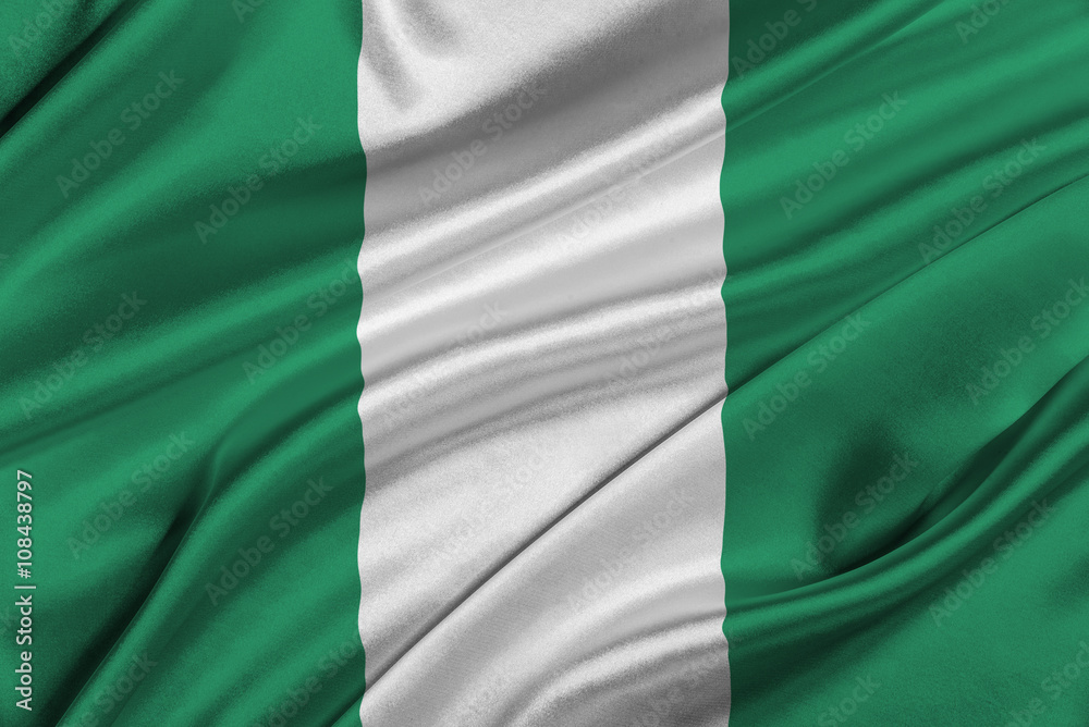 Flag of Nigeria. Flag of Nigeria.