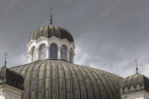 The Sofia Synagogue is the largest synagogue in Southeastern Europe, one of two functioning in Bulgaria on April 14 2016 in Sofia Bulgaria photo