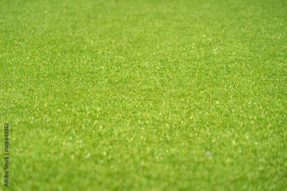 green plasstic grass