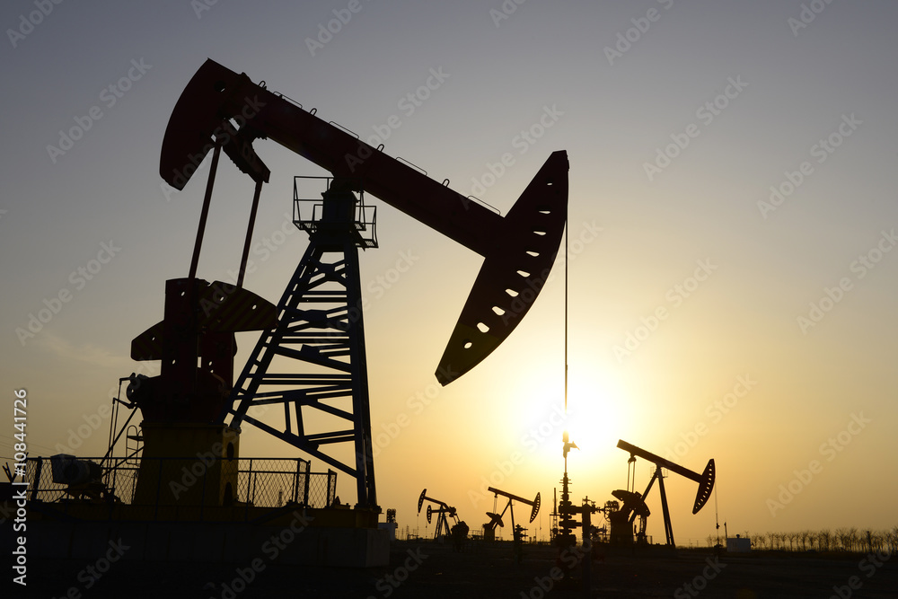 Pumping unit is working Pumping unit is working