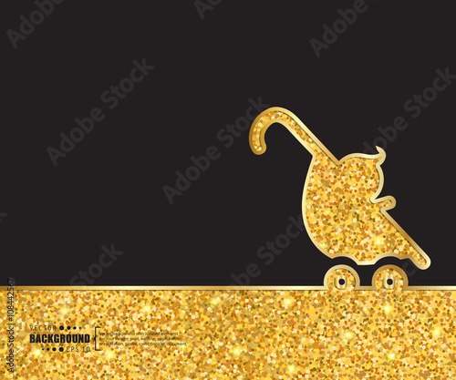 Creative vector stroller. Art illustration template background. For presentation, layout, brochure, logo, page, print, banner, poster, cover, booklet, business infographic, wallpaper, sign, flyer.