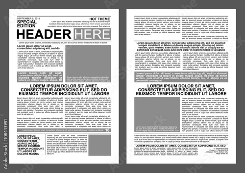 Newspaper Template