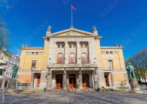 National theater in Oslo, Norway 