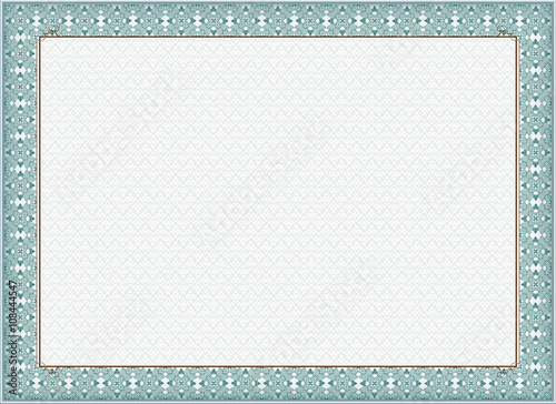 certificate, diploma for print