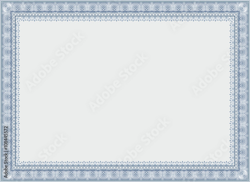 certificate, diploma for print