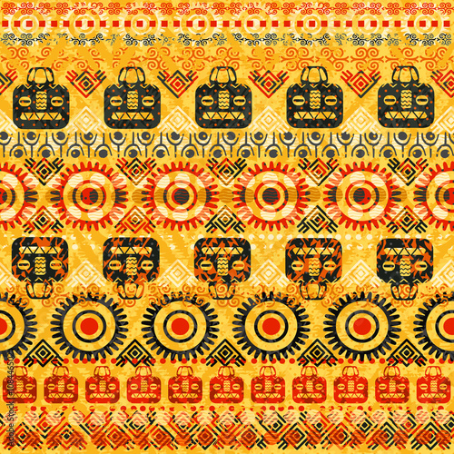 Tribal seamless pattern. It can be used for cloth, jackets, bags, notebooks, cards, envelopes, pads, blankets, furniture, packing