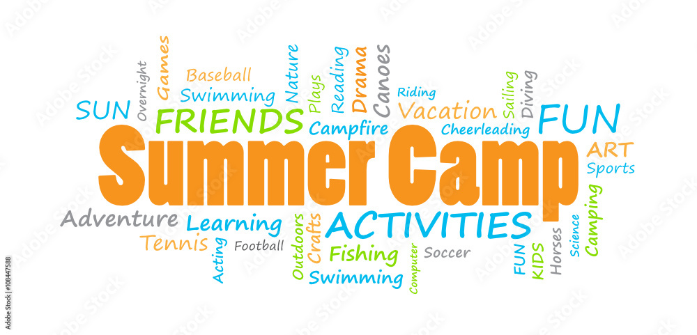 Obraz premium Summer Camp
