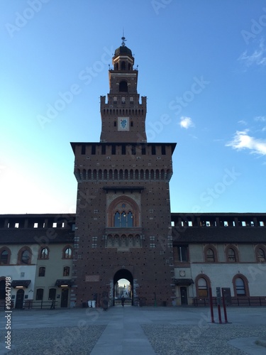 Milano, il castello Sforzesco photo