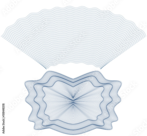 vector pattern for currency, certificate or diplomas
