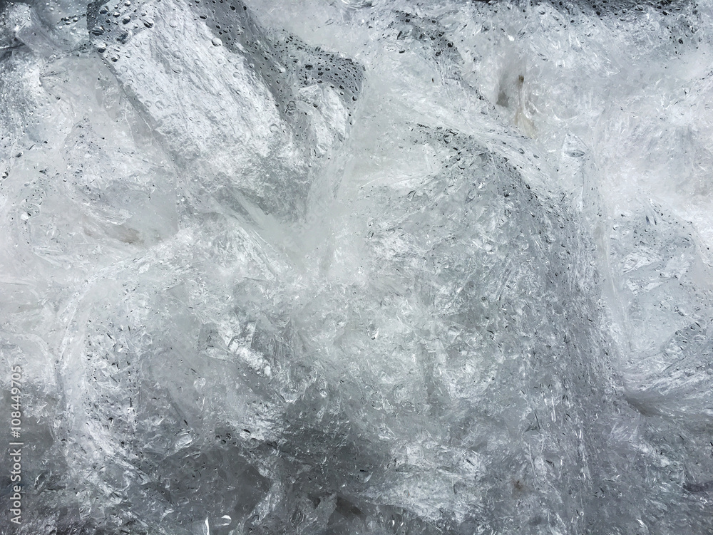 Obraz premium Nasse Plastikfolie