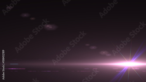 Lens flare 8K