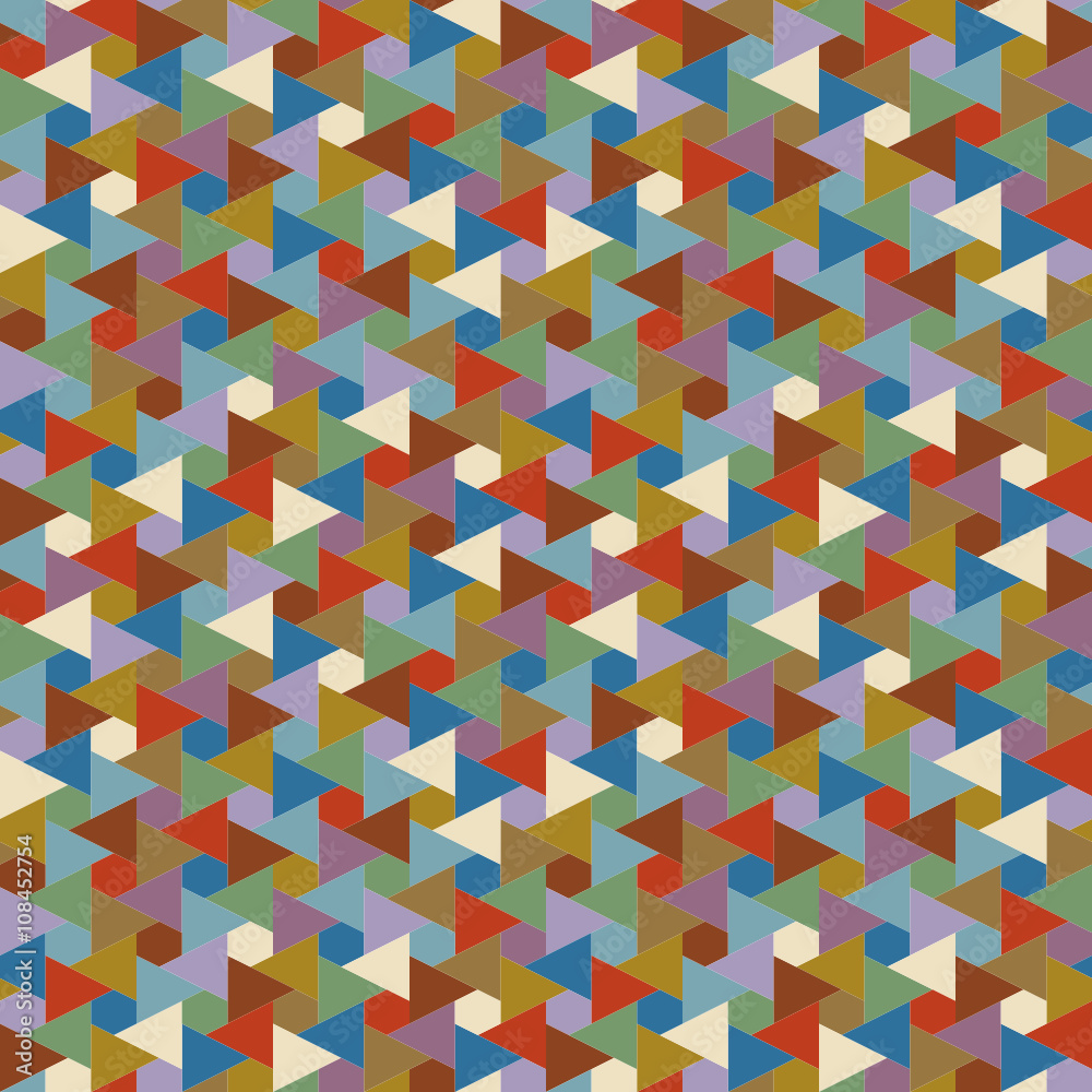 Pattern of geometric shapes