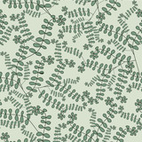 Seamless pattern with leaf, abstract leaf texture, endless background.