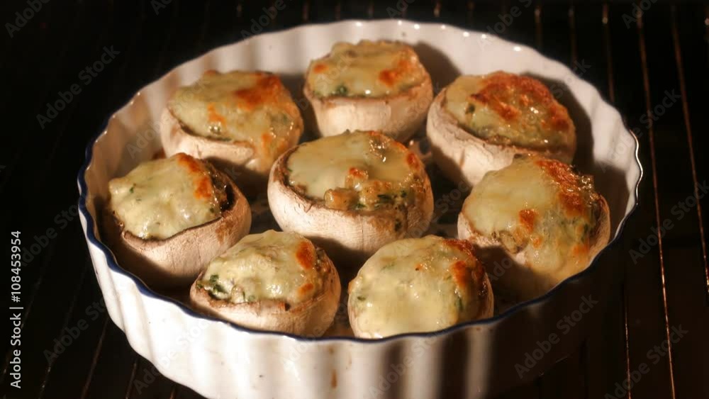 cooking mushrooms in oven time lapse cooking mushrooms in oven time lapse