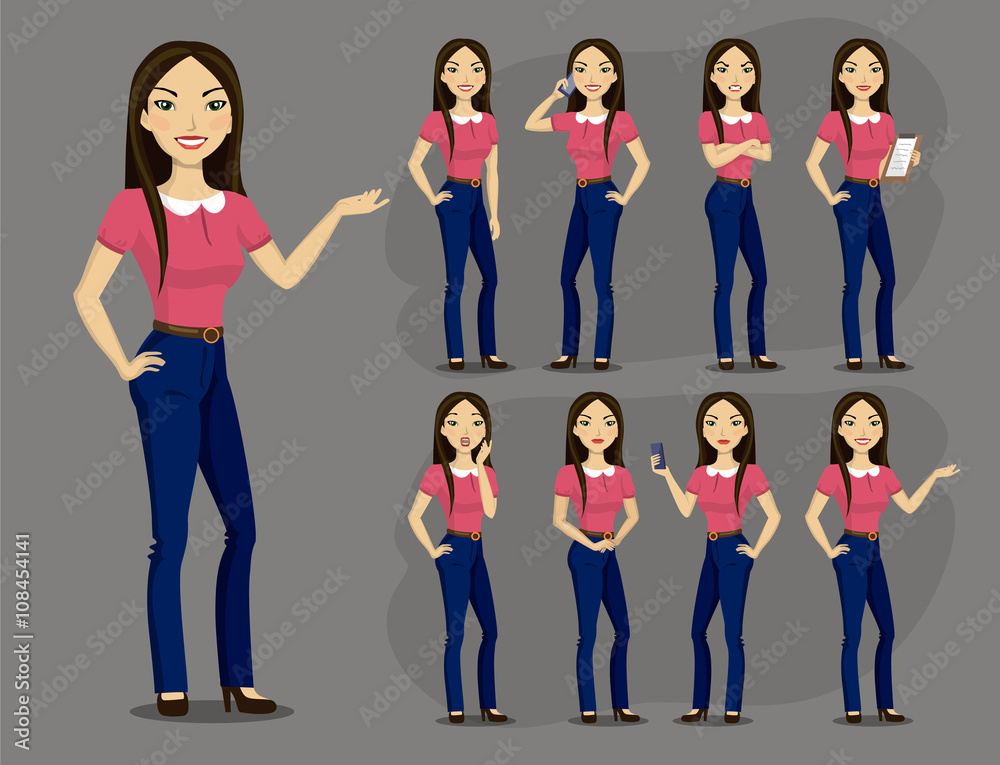 Fototapeta premium woman of Asian appearance
