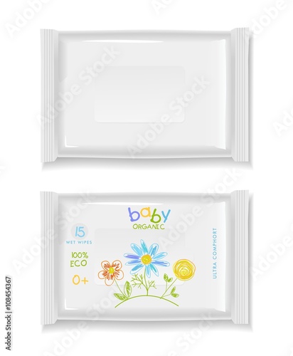 White polimer packages