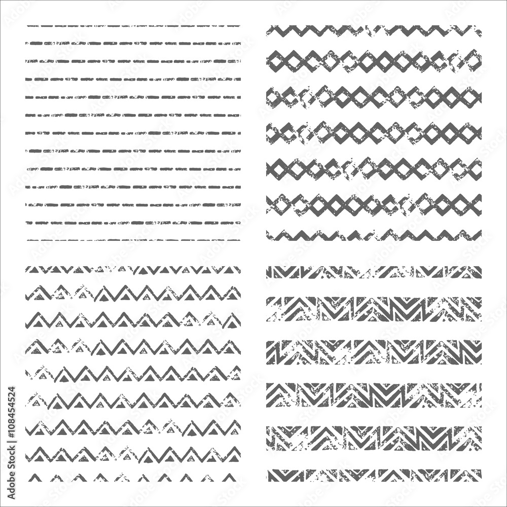 Collection of grunge patterns Collection of grunge patterns