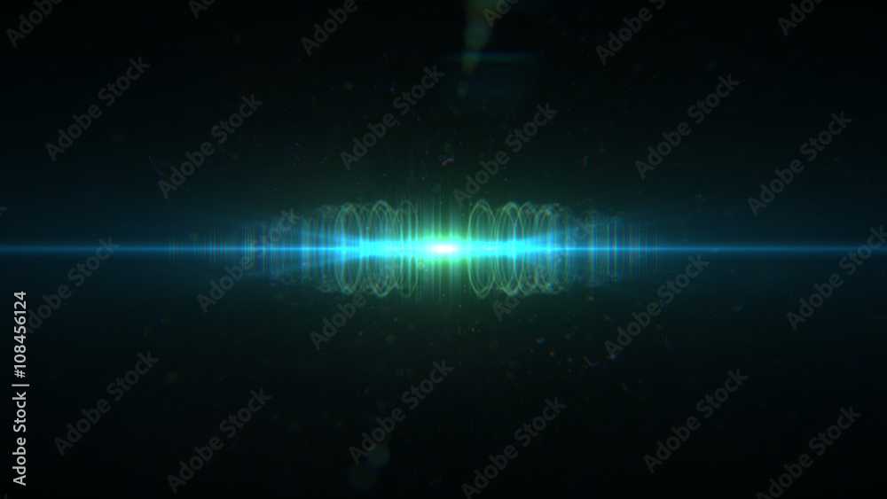 Fototapeta premium Lens flares 8K