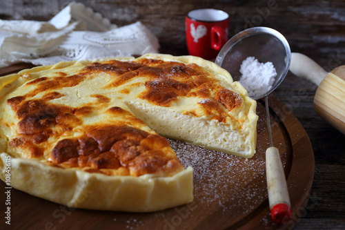 Wallpaper Mural French cheese flan Torontodigital.ca