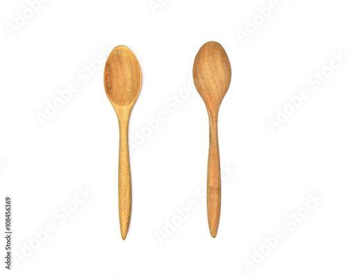 Wooden spoon natural wood color collection