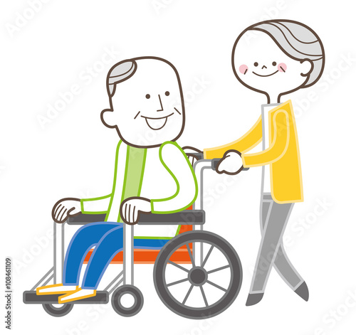 介護　老夫婦