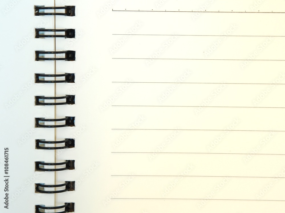 Open blank notebook Open blank notebook